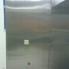 Restaurant stainless steel sheets installed on kitchen walls