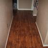 Jatoba wood floors hallway