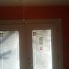 Removed sliding patio door / installed french door w/ enclosed mini blinds